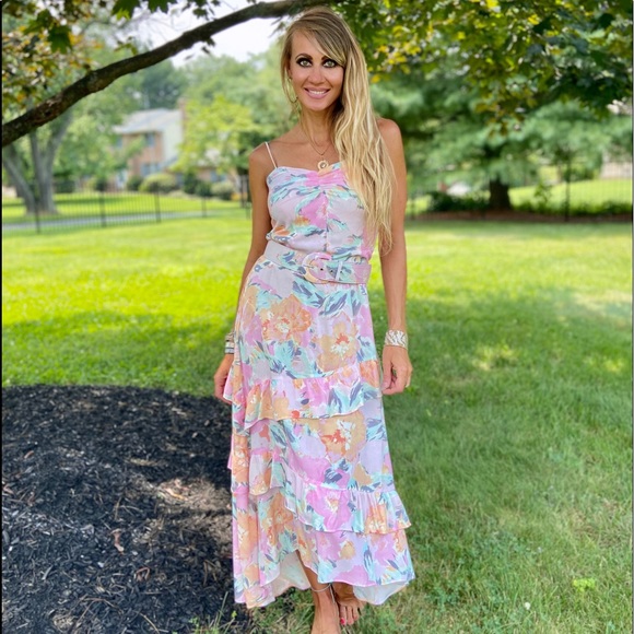 Jen's Pirate Booty Dresses & Skirts - Jen‘s Pirate Booty floral maxi dress , M , new